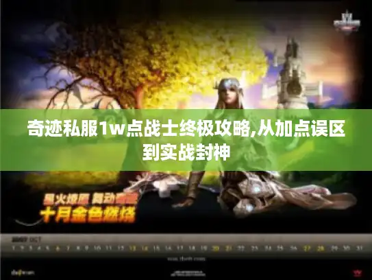 奇迹私服1w点战士终极攻略,从加点误区到实战封神
