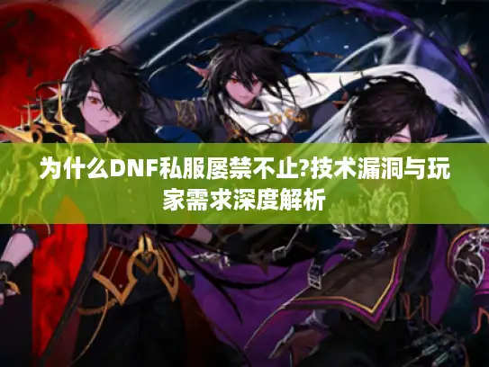 为什么DNF私服屡禁不止?技术漏洞与玩家需求深度解析 为什么DNF私服屡禁不止?技术漏洞与玩家需求深度解析