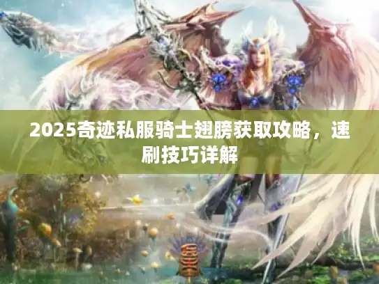 2025奇迹私服骑士翅膀获取攻略，速刷技巧详解