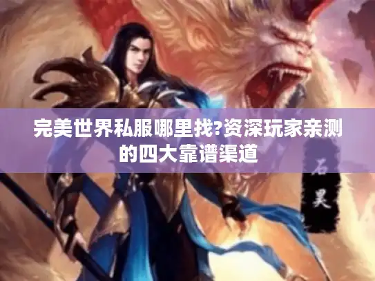 完美世界私服哪里找?资深玩家亲测的四大靠谱渠道