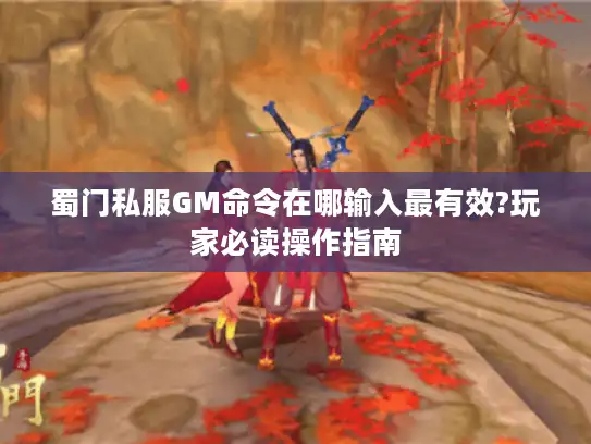 蜀门私服GM命令在哪输入最有效?玩家必读操作指南
