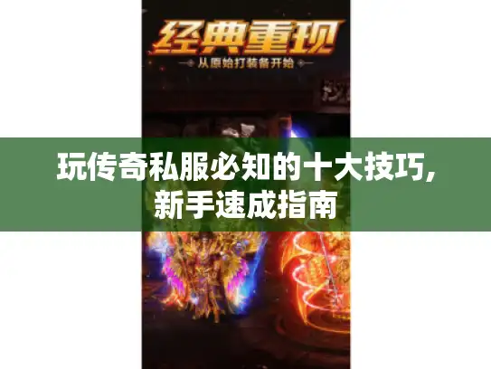 玩传奇私服必知的十大技巧,新手速成指南