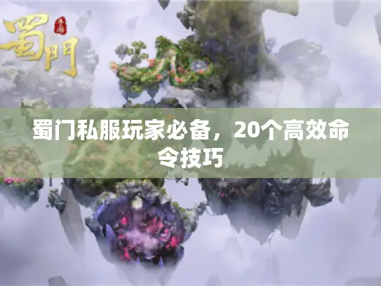 蜀门私服玩家必备，20个高效命令技巧