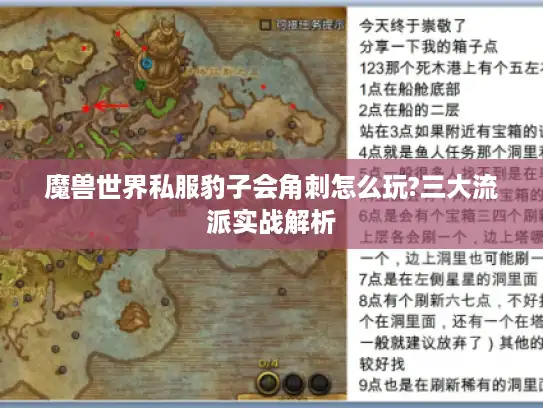 魔兽世界私服豹子会角刺怎么玩?三大流派实战解析 魔兽世界私服豹子会角刺怎么玩?三大流派实战解析