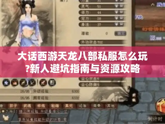 大话西游天龙八部私服怎么玩?新人避坑指南与资源攻略 大话西游天龙八部私服怎么玩?新人避坑指南与资源攻略