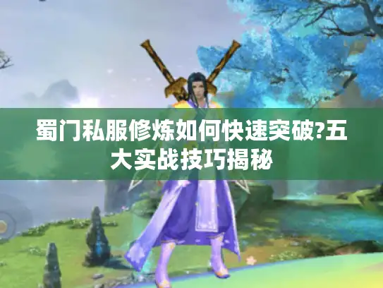 蜀门私服修炼如何快速突破?五大实战技巧揭秘