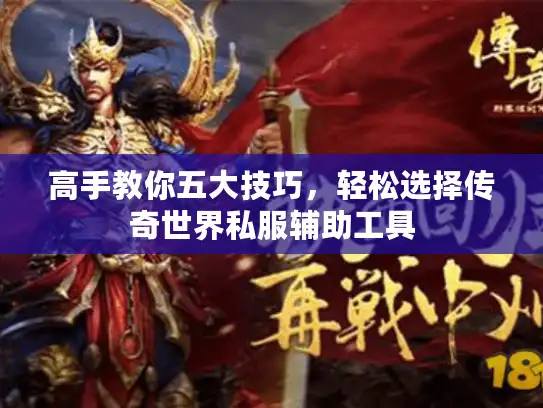 高手教你五大技巧，轻松选择传奇世界私服辅助工具