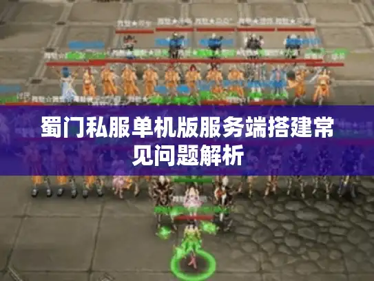 蜀门私服单机版服务端搭建常见问题解析