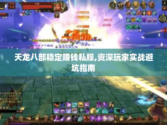 天龙八部稳定赚钱私服,资深玩家实战避坑指南