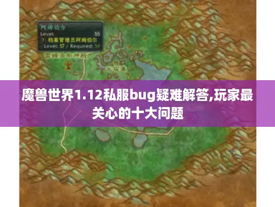 魔兽世界1.12私服bug疑难解答,玩家最关心的十大问题