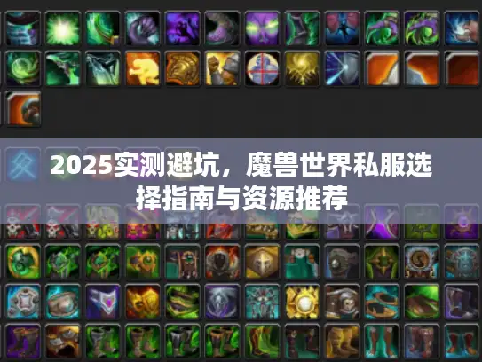 2025实测避坑，魔兽世界私服选择指南与资源推荐