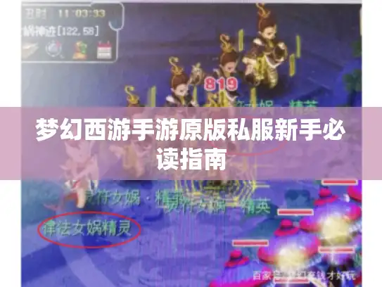 梦幻西游手游原版私服新手必读指南