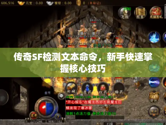 传奇SF检测文本命令，新手快速掌握核心技巧