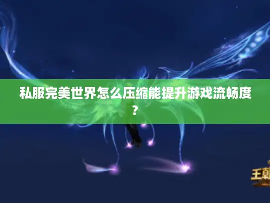 私服完美世界怎么压缩能提升游戏流畅度?