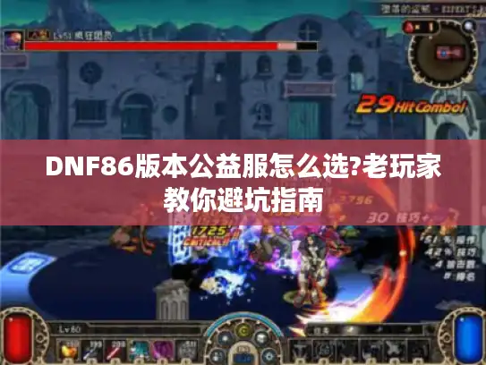 DNF86版本公益服怎么选?老玩家教你避坑指南