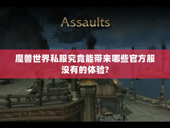 魔兽世界私服究竟能带来哪些官方服没有的体验?