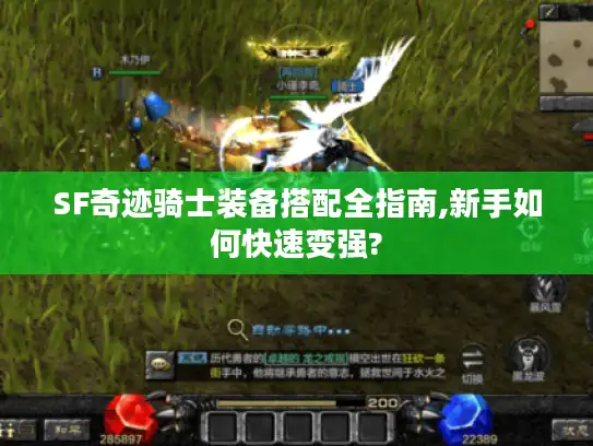 SF奇迹骑士装备搭配全指南,新手如何快速变强?