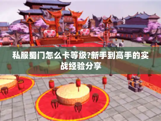 私服蜀门怎么卡等级?新手到高手的实战经验分享