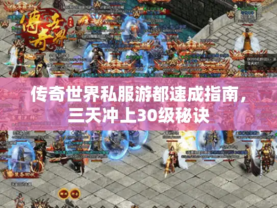 传奇世界私服游都速成指南，三天冲上30级秘诀