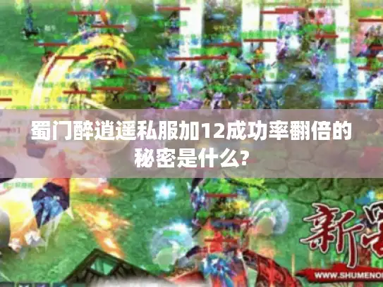 蜀门醉逍遥私服加12成功率翻倍的秘密是什么?
