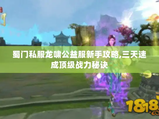 蜀门私服龙啸公益服新手攻略,三天速成顶级战力秘诀