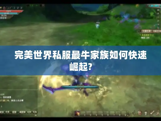 完美世界私服最牛家族如何快速崛起?