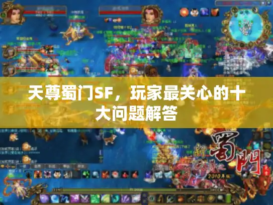 天尊蜀门SF，玩家最关心的十大问题解答