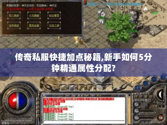 传奇私服快捷加点秘籍,新手如何5分钟精通属性分配?