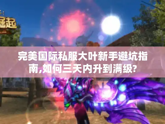 完美国际私服大叶新手避坑指南,如何三天内升到满级?