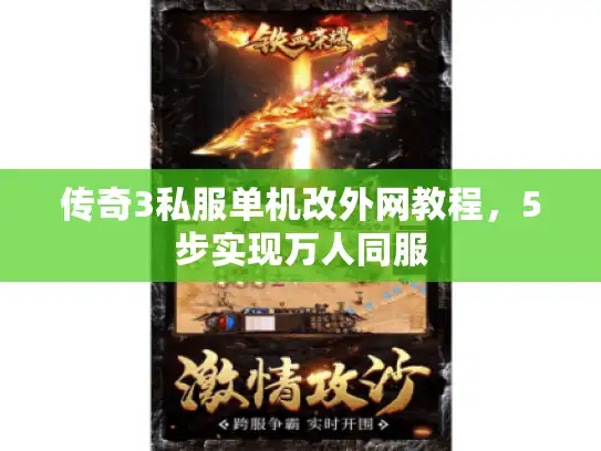 传奇3私服单机改外网教程，5步实现万人同服