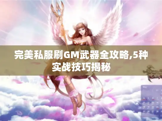 完美私服刷GM武器全攻略,5种实战技巧揭秘 完美私服刷GM武器全攻略,5种实战技巧揭秘