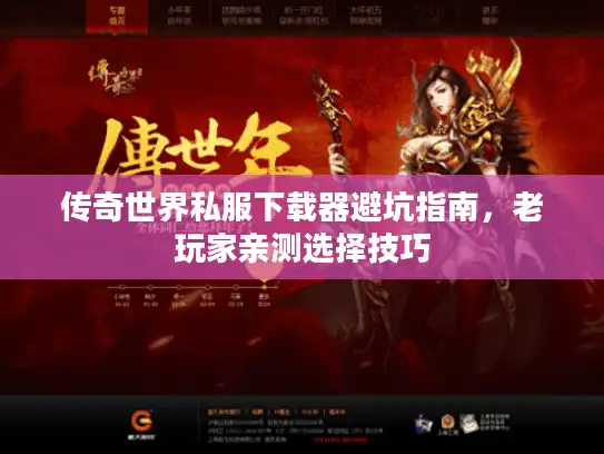 传奇世界私服下载器避坑指南，老玩家亲测选择技巧