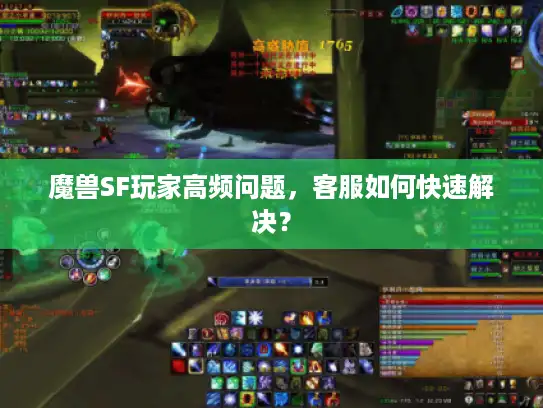 魔兽SF玩家高频问题，客服如何快速解决？