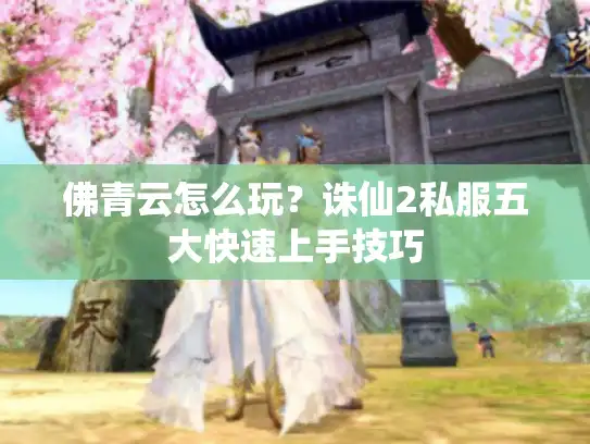 佛青云怎么玩？诛仙2私服五大快速上手技巧
