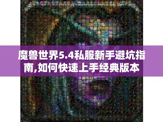 魔兽世界5.4私服新手避坑指南,如何快速上手经典版本