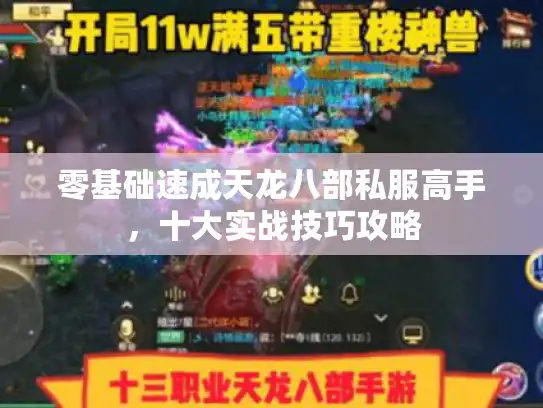 零基础速成天龙八部私服高手，十大实战技巧攻略