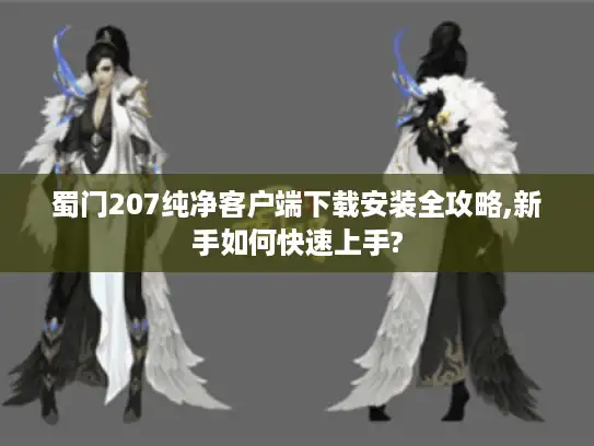 蜀门207纯净客户端下载安装全攻略,新手如何快速上手?