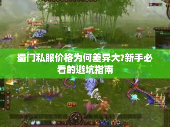 蜀门私服价格为何差异大?新手必看的避坑指南
