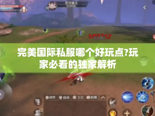 完美国际私服哪个好玩点?玩家必看的独家解析