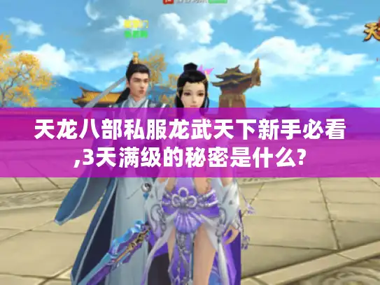 天龙八部私服龙武天下新手必看,3天满级的秘密是什么?