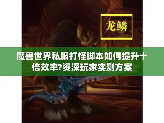 魔兽世界私服打怪脚本如何提升十倍效率?资深玩家实测方案