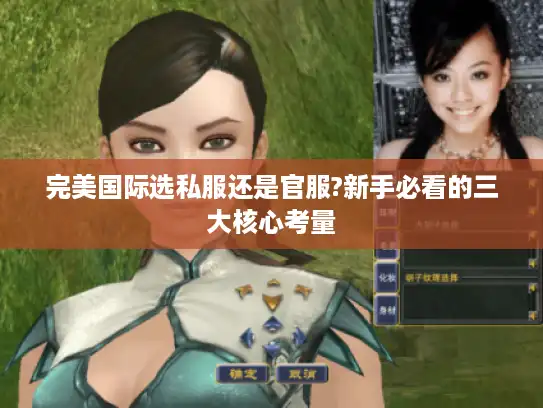 完美国际选私服还是官服?新手必看的三大核心考量