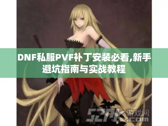 DNF私服PVF补丁安装必看,新手避坑指南与实战教程 DNF私服PVF补丁安装必看,新手避坑指南与实战教程