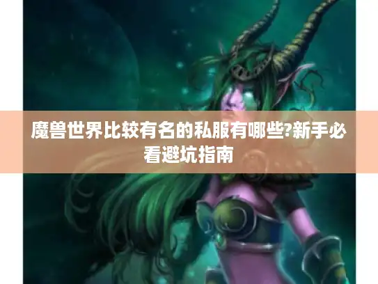 魔兽世界比较有名的私服有哪些?新手必看避坑指南