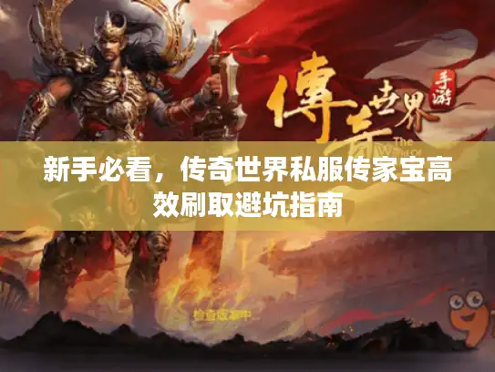 新手必看，传奇世界私服传家宝高效刷取避坑指南