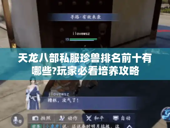 天龙八部私服珍兽排名前十有哪些?玩家必看培养攻略