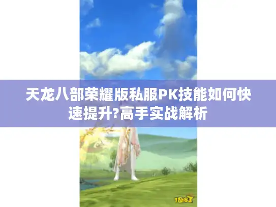 天龙八部荣耀版私服PK技能如何快速提升?高手实战解析