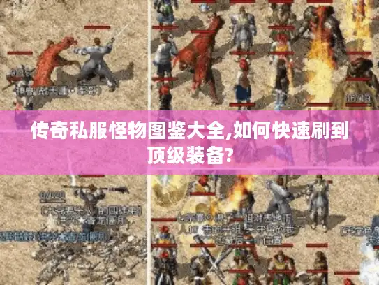 传奇私服怪物图鉴大全,如何快速刷到顶级装备?