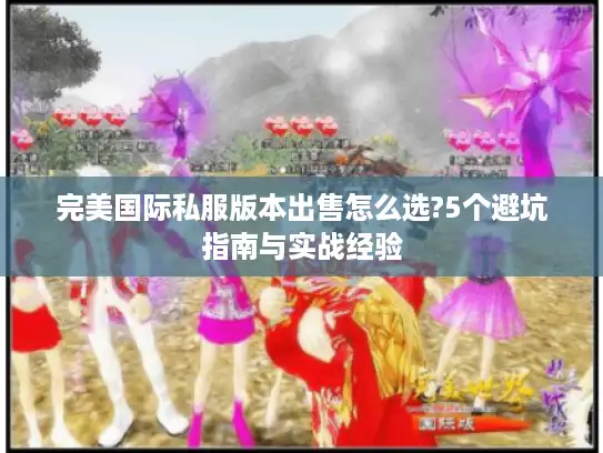 完美国际私服版本出售怎么选?5个避坑指南与实战经验