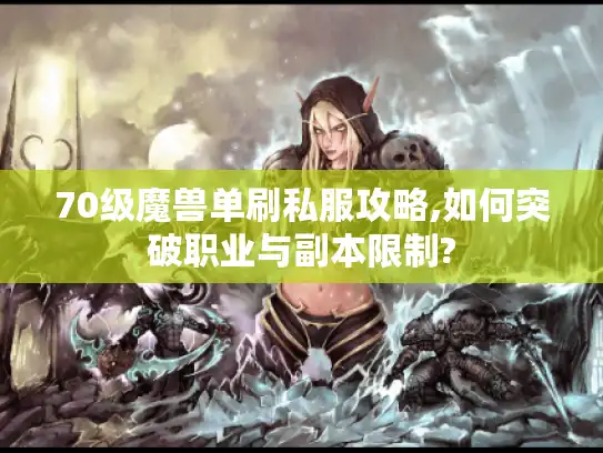 70级魔兽单刷私服攻略,如何突破职业与副本限制?